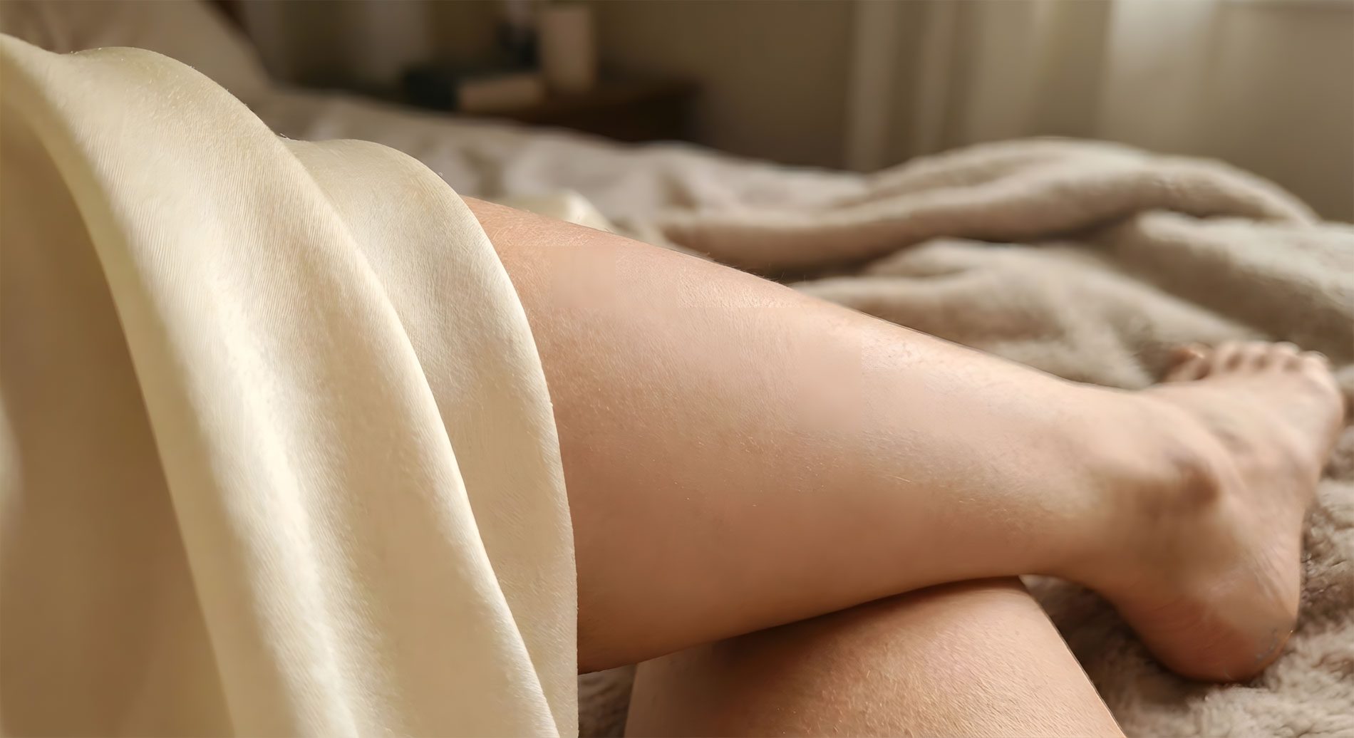 Dettaglio macro di pizzo artigianale su pelle nuda per Eros Atelier.